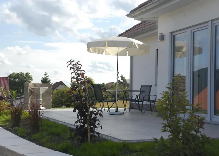 Blick Zum Rennsteig Etterwinden